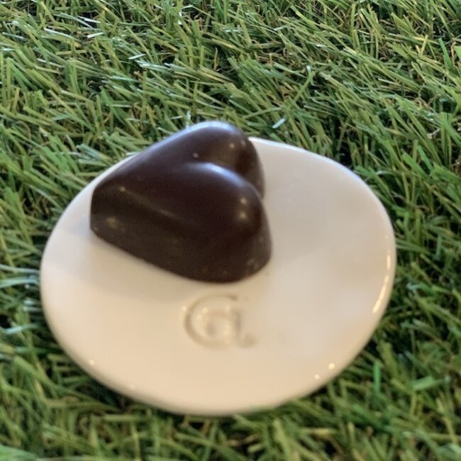 Ornement de table fait main en forme droite avec accessoires en porcelaine