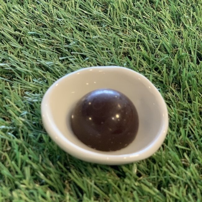 Ornement de table fait main en forme droite avec accessoires en porcelaine