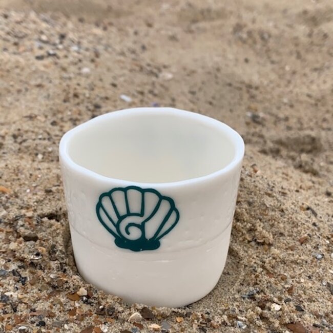 "Ja, yes, oui" het sterkste positief woord, "You, Me, Toi, Moi" vriendschappen  op een uniek porseleinen handgemaakt.