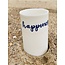 artisann  “Friendship, happiness” together strong on a porcelain handmade cup, drinking cup