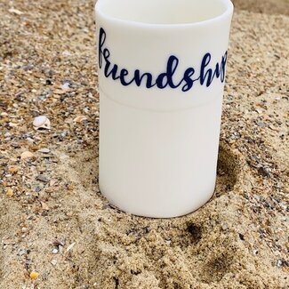 artisann Tea Cup Coffee Cup - Friendship, Happiness - Columna