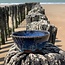 Handmade ceramic bowl, Beach