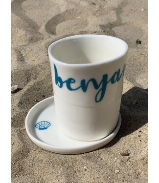 artisann Coffee cup with your name or word (on order)
