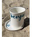 artisann Coffee cup with your name or word (on order)