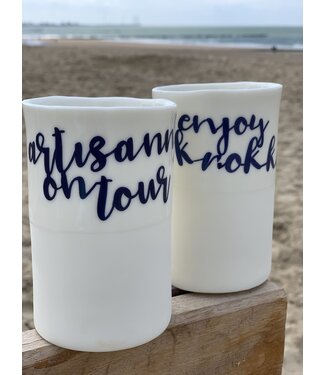artisann Personalized cup of thea with name or word to order