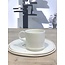 LS-design White porcelain cup. Handmade shape that exudes class and adorns its simplicity. Each cup is unique