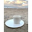 LS-design White porcelain cup. Handmade shape that exudes class and adorns its simplicity. Each cup is unique