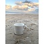 LS-design White porcelain cup. Handmade shape that exudes class and adorns its simplicity. Each cup is unique