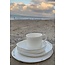 LS-design White porcelain cup. Handmade shape that exudes class and adorns its simplicity. Each cup is unique