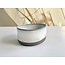 K-design Handmade Ceramic IND!A bol en argile grise avec une glaçure très raffinée