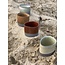 K-design Handmade Ceramic IND!A cup made of gray clay with a very refined glaze Handmade Ceramic