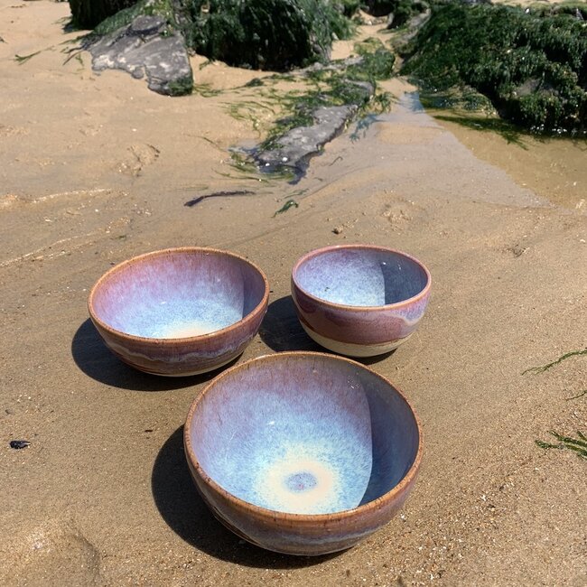 Ceramic handmade bowl, Sunrise