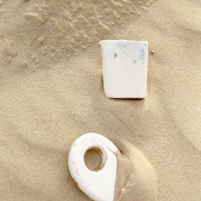 Pichet en porcelaine faite à la main, Bulles