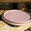 Handmade ceramic plate, Pink