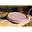 artisann The handmade plate "Roos" made in a speckled natural Pyerite clay and finished with a beautiful subtle rose glaze.