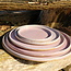 Handmade ceramic plate, Pink