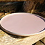 Assiette en céramique artisanale, Rose