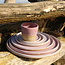 Ceramic handmade coffee cup, Pink