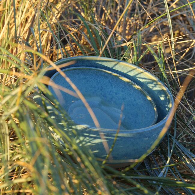 Ceramic handmade bowl, Mint