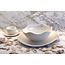 artisanni Porcelain contemporary handmade bowl Knokkette "Touch of Gold"