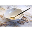 artisanni Porcelain contemporary handmade bowl Knokkette "Touch of Gold"