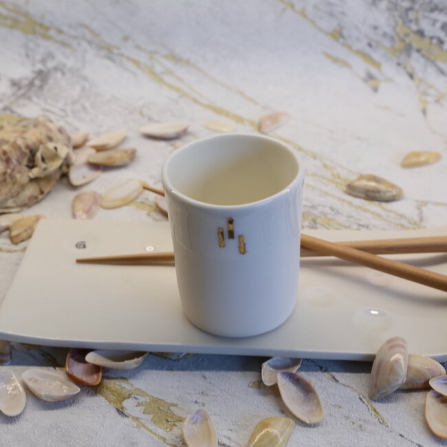 Porseleinen handgemaakt tapas & Presentatieschoteltje - Miro