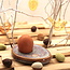 Handmade ceramic egg cup,  Sunrise