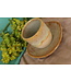 artisann Plat creuse "Mosterd" utilisés pour les collations, mais aussi très agréables comme soucoupe pour un sac à café ou une tasse.