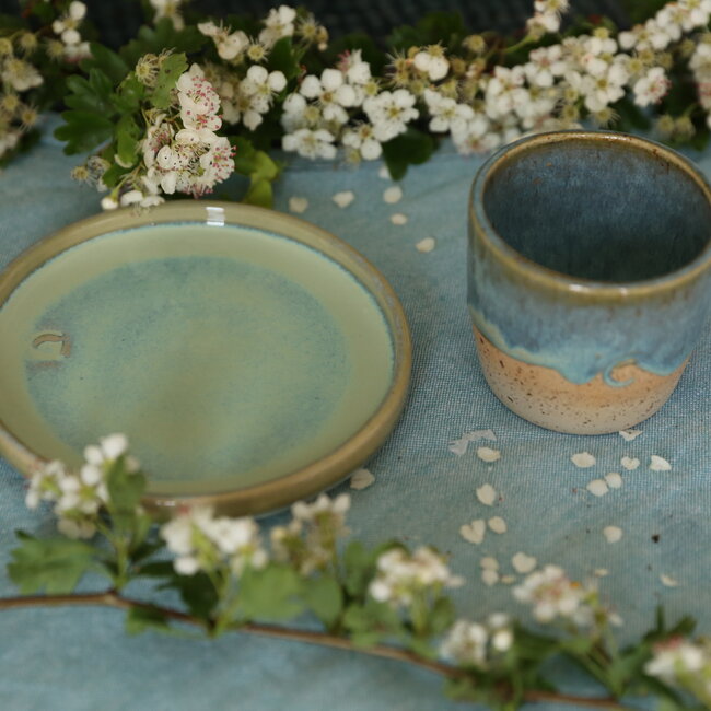 Handmade ceramic bowl, Lagune