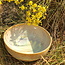 Handmade ceramic bowl, Mustard