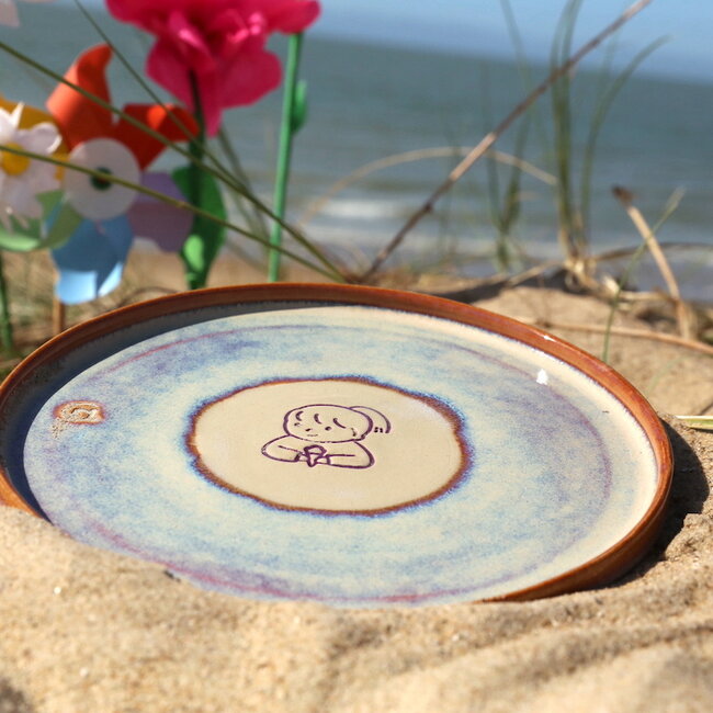 Assiette faite à la main "Emilia" service pour enfants