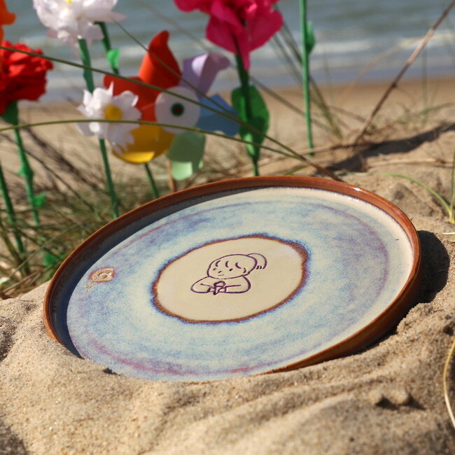 Assiette faite à la main "Emilia" service pour enfants