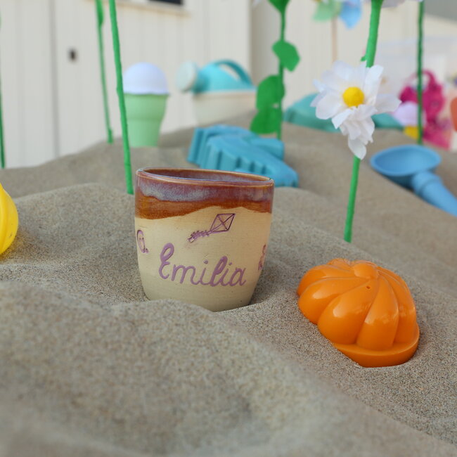 Handmade cup from our children's service "Emilia"