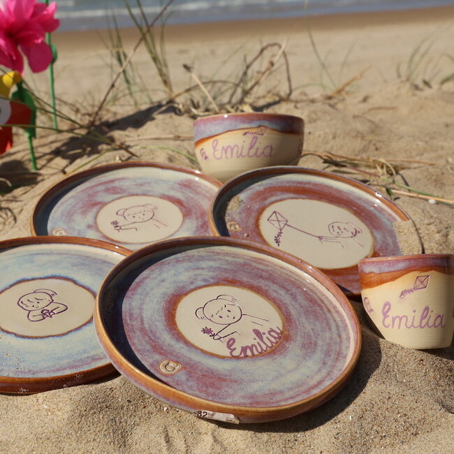 Tasse artisanal "Emilia" de notre vaisselle pour enfants