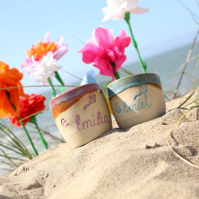 Handmade cup from our children's service "Emiel"