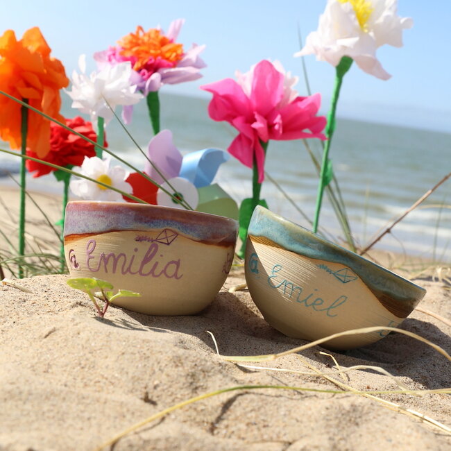 Handmade ceramic children's bowl "Emilia"