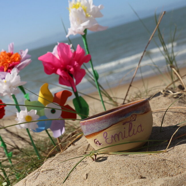 Handmade bowl "Emilia" children's service