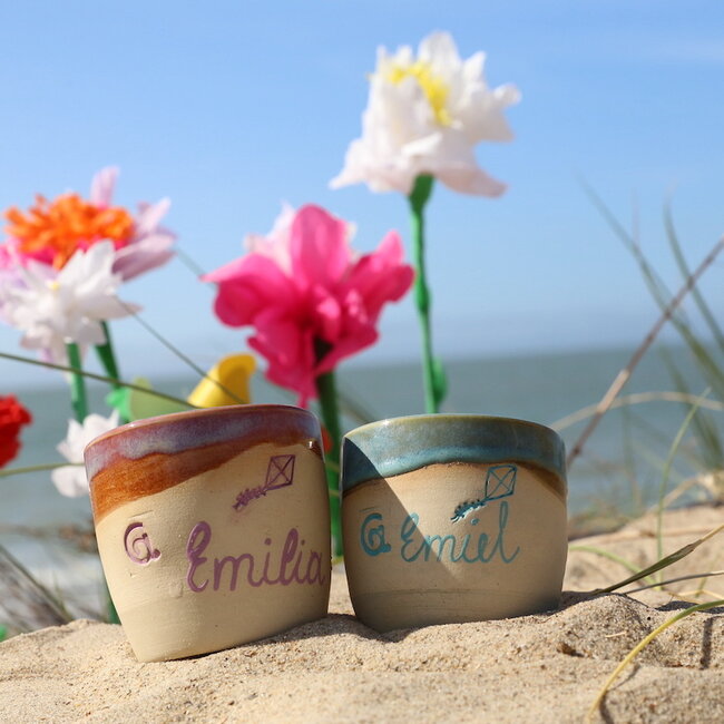 Handmade cup from our children's service "Emilia"