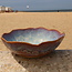 Large handmade decoration and fruit bowl, Sunrise