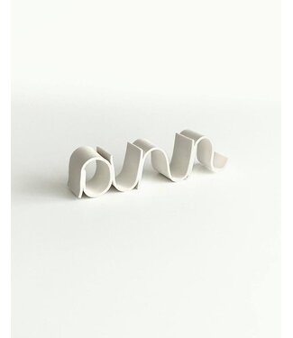 K-design Letters in porcelain personalize