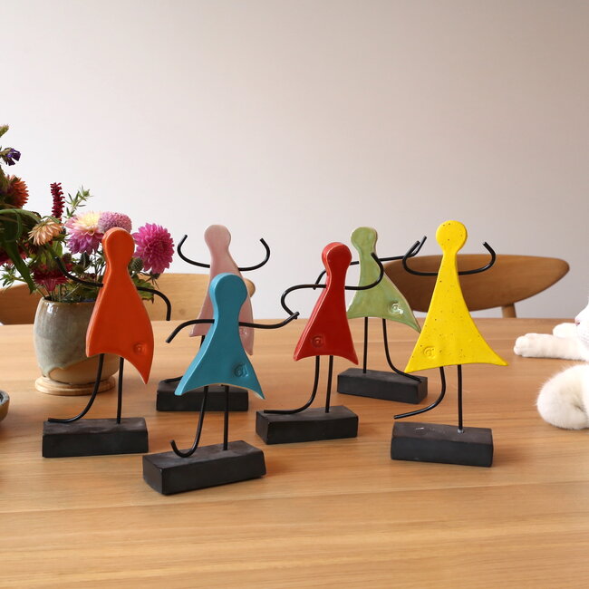 Art represented by a handmade ceramic statue is the symbol of unity, friendship, love, happiness, ... and so much more.