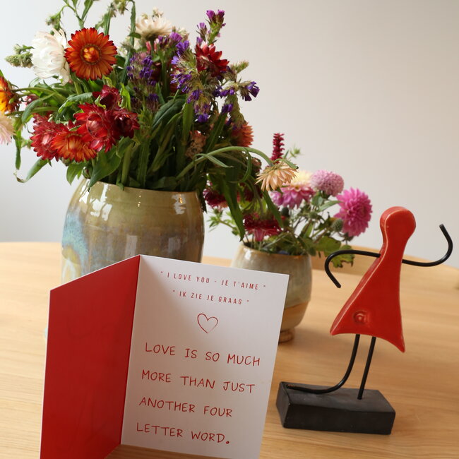 Art represented by a handmade ceramic statue is the symbol of unity, friendship, love, happiness, ... and so much more.