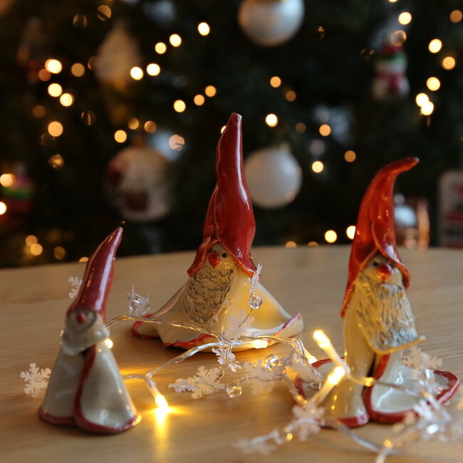 Artistique contemporain charmant Père Noël