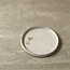 Keramisch handgemaakt bord, White Love