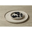 artisann Handmade white ceramic plate from the tableware and collection “White Spots"