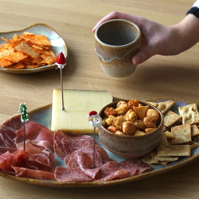 Tapas and appetizer set: Couteau Sunset