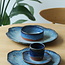 Collection set of tableware Beach in combination with the amandine plate