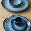 Collection set of tableware Beach in combination with the amandine plate