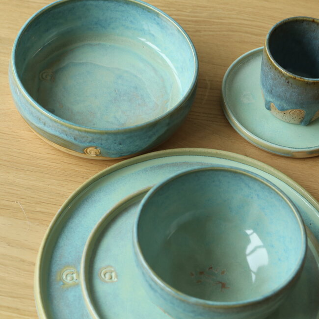 Tableware set: Lagune and Mint
