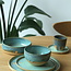 Set de vaisselle: Lagune et Menthe
